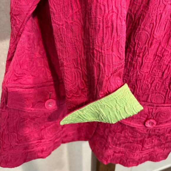 Coldwater Creek Caribbean Women's Red Jacket Size 10 - Picture 5 of 5